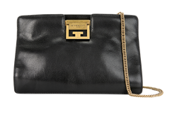 Clutch Frame, Leather, Black, MII, S, 3*